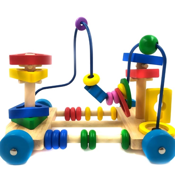 Brinquedo Montessori Brinquedo Aramado De Madeira Educativo Didático 3 ...