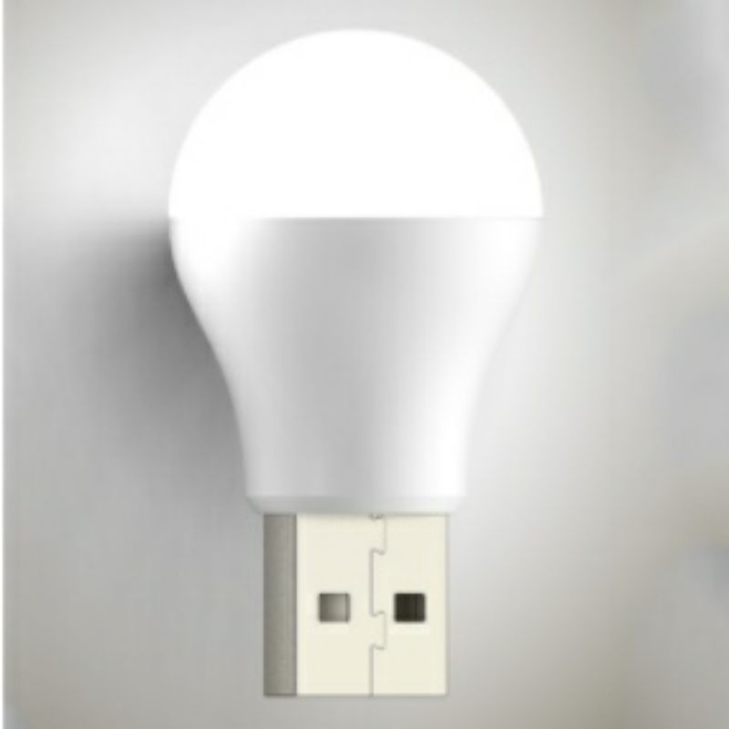 Mini Lampada Led Usb Branca 6500k | Shopee Brasil