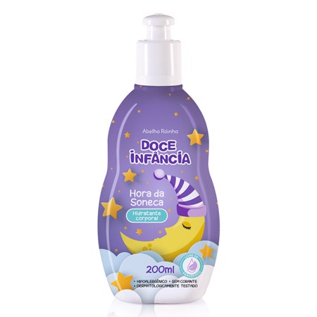 DOCE INFÂNCIA – LOÇÃO HIDRATANTE HORA DA SONECA 200 ml | Shopee Brasil