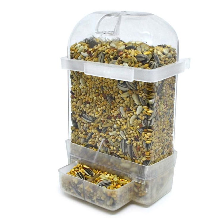 Comedouro Automático Contínuo Cochinho 220ml - K13 Kotori - Pássaros e Aves