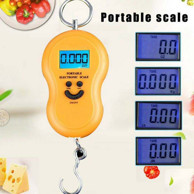 Balança Portátil Digital Para Pesar Bagagens | Shopee Brasil
