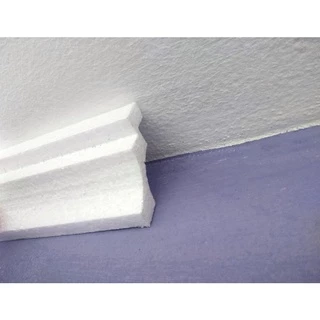 5 Metros de Moldura Roda Teto de Isopor EPS - Mod. MT12 - Substitui o Gesso