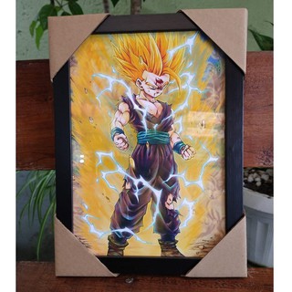 Quadro Decorativo Desenho Tv Dragon Ball Z Goku