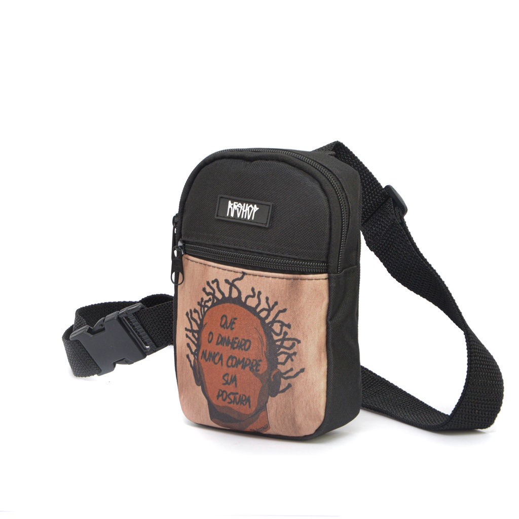 shoulder bag Rap chest bag transversal ombro sabotagem | Shopee Brasil