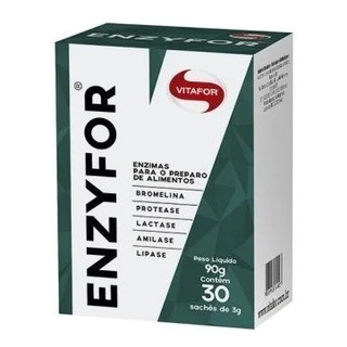 Enzyfor (mix De Enzimas Digestivas) - 30 Sachês - Vitafor