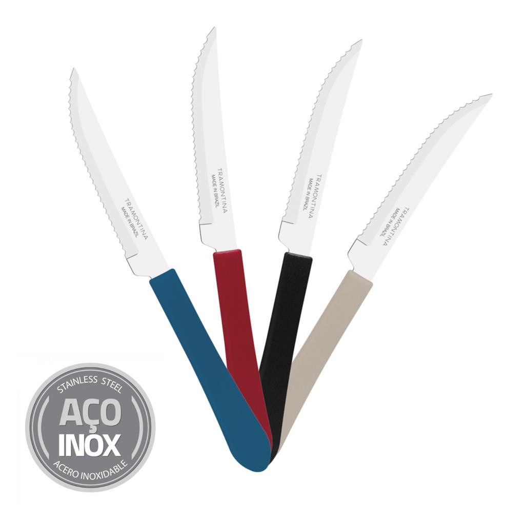 Talher de Mesa Cozinha Faqueiro Faca Aco Inox Tramontina | Shopee Brasil
