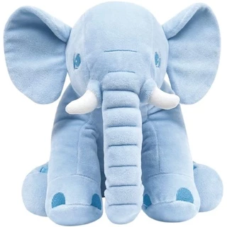 Pelúcia Infantil Elefantinho Azul 10743 Buba
