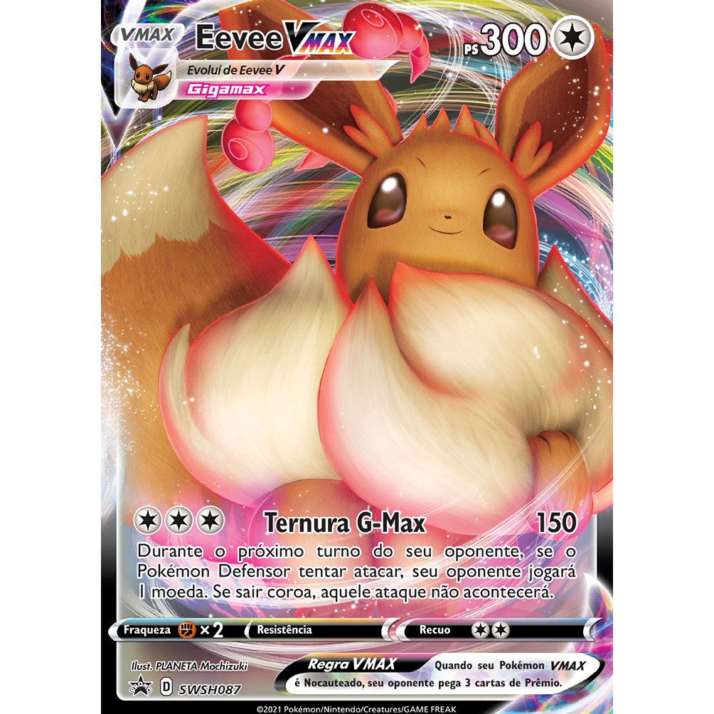 Sleeves Pokémon - Eevee VMAX - Epic Game - A loja de card game mais ÉPICA  do Brasil!