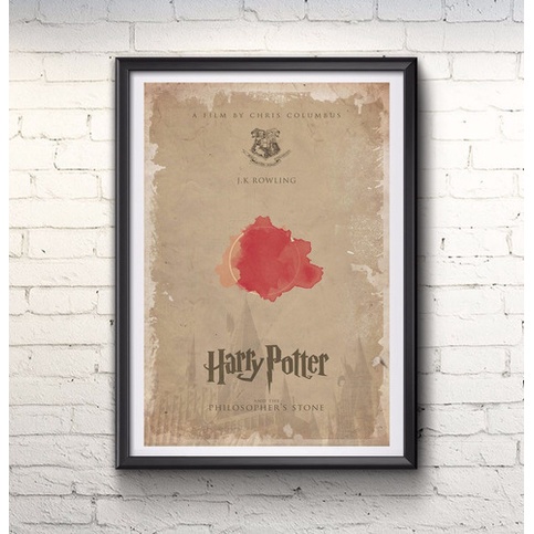 Quadro Poster House Ravenclaw Harry Potter 33x43cm