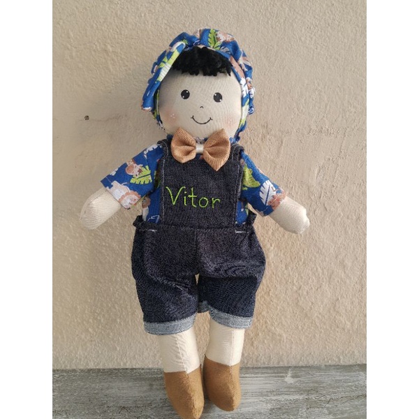 Little Dutch Muñeca De Tela Suave AVA – Muñeca De Trapo De 35 Cm Con Vestido Floral Para Niñas Y Niños Desde 12 Meses