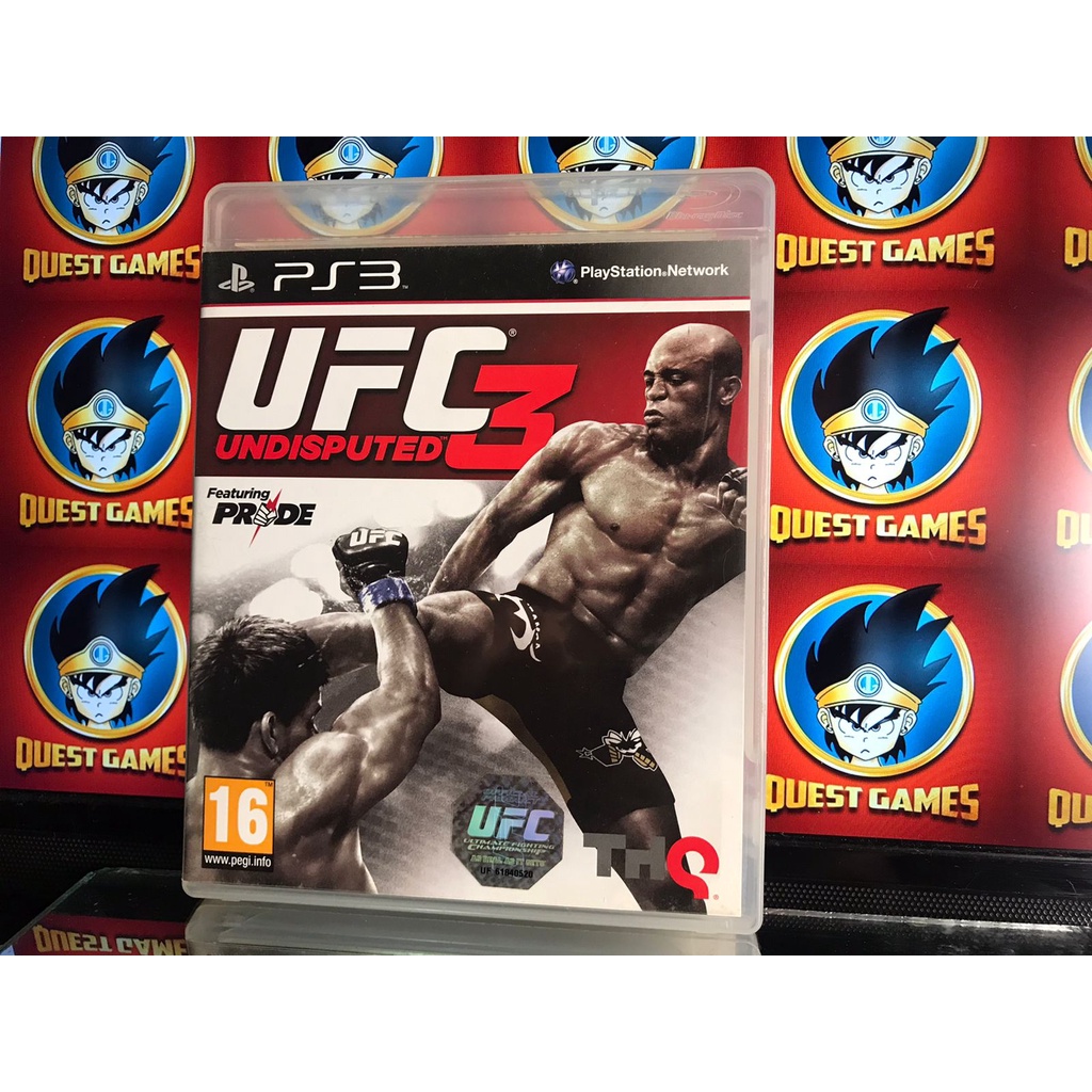 Jogo ps3 UFC funcionando