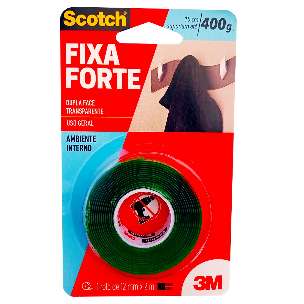 Fita Dupla Face Fixa Forte 3m Vhb Original 12mm X 2m Shopee Brasil 7990