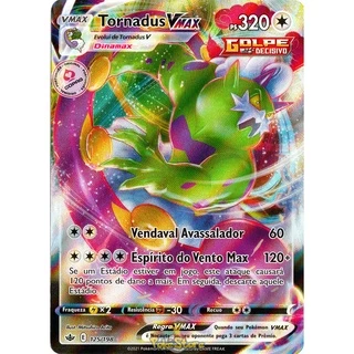 Carta Pokemon Tornadus VMAX Português Card Original Copag
