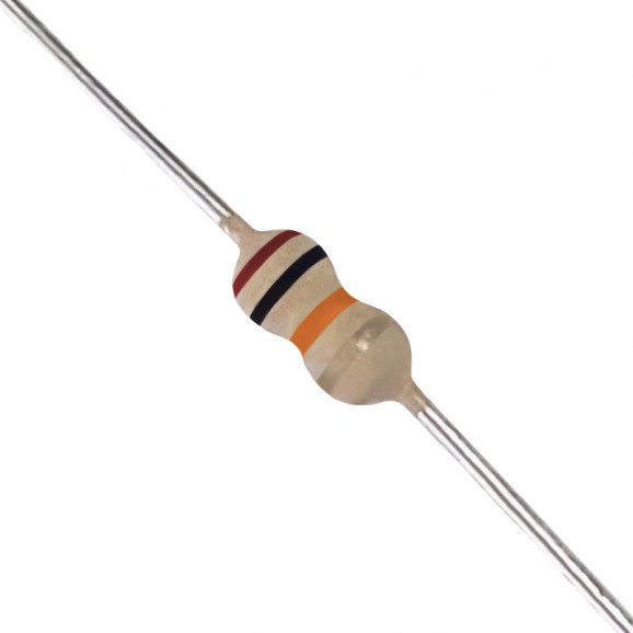 Kit c/ 100 Resistor 20K 5% (1/8W) | Shopee Brasil