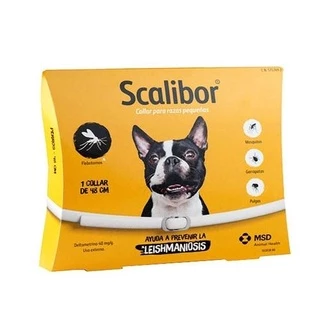 Coleira Scalibor Cães Pequenos e Médios 48cm