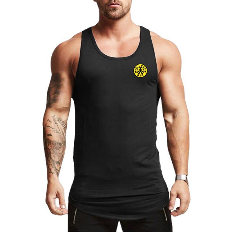 Camiseta Regata Masculina Casual Fitness Esportiva Homens Correr