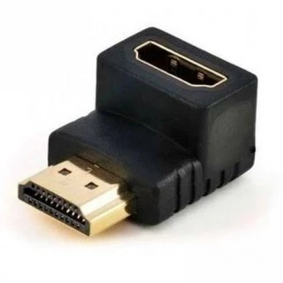 Adaptador Hdmi 90 Graus Em L Macho X Fêmea 1.4 P/ Tv Paine