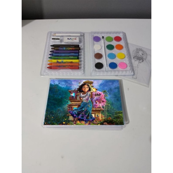 Conjunto de 50 peças para colorir, multicolor ㅤ, Colorir de licença