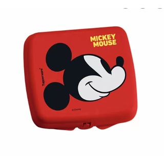 Porta Sanduíche Quadrado Mickey Tupperware