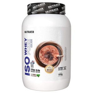 ISO WHEY PURE DOUBLE CHOCOLATE 900 GR – NUTRATA