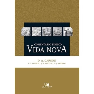 Comentário Bíblico Vida Nova Capa Dura - D. A. Carson em Oferta na Shopee