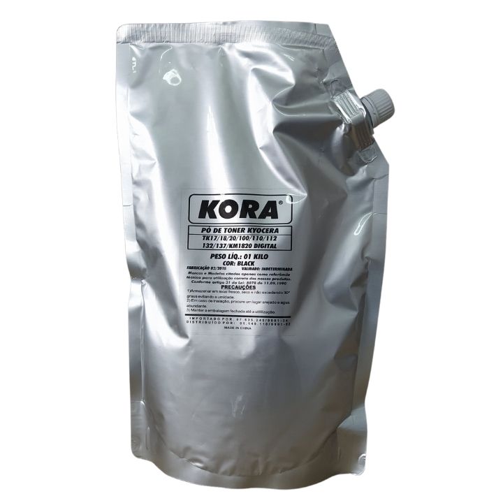 Po Toner Kyocera Tk17 18 20 100 110 112 120 132 140 1kg Kora