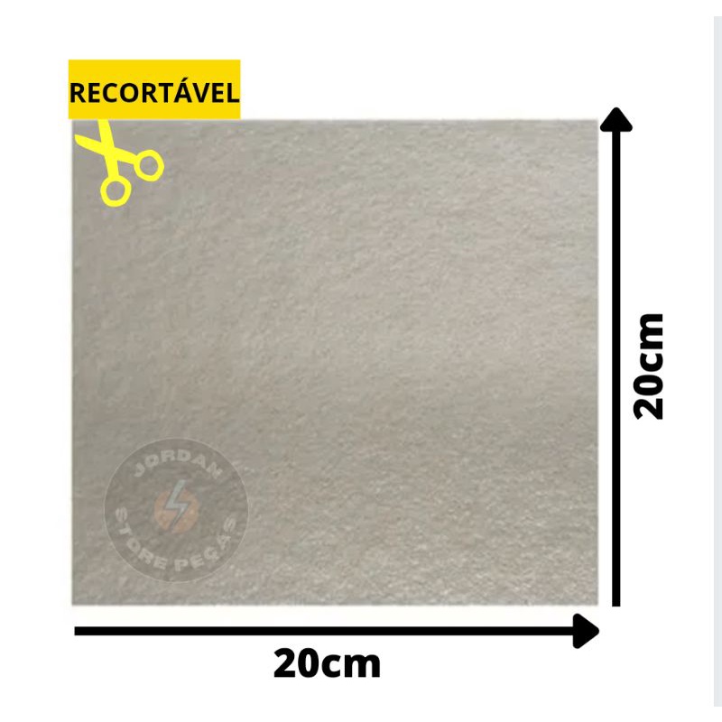 6049 Placa Mica para Recortar 300X500X0,40mm MICROONDAS GENERICO