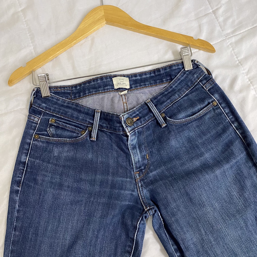 Calça Original Levis Jeans - Clara - Cintura Baixa, Calça Feminina Levi'S  Usado 95223069