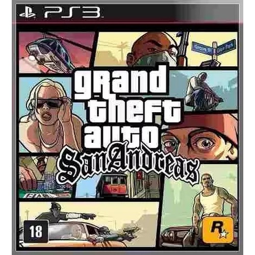 Grand Theft Auto Gta San Andreas Hd Jogos Ps3 Psn