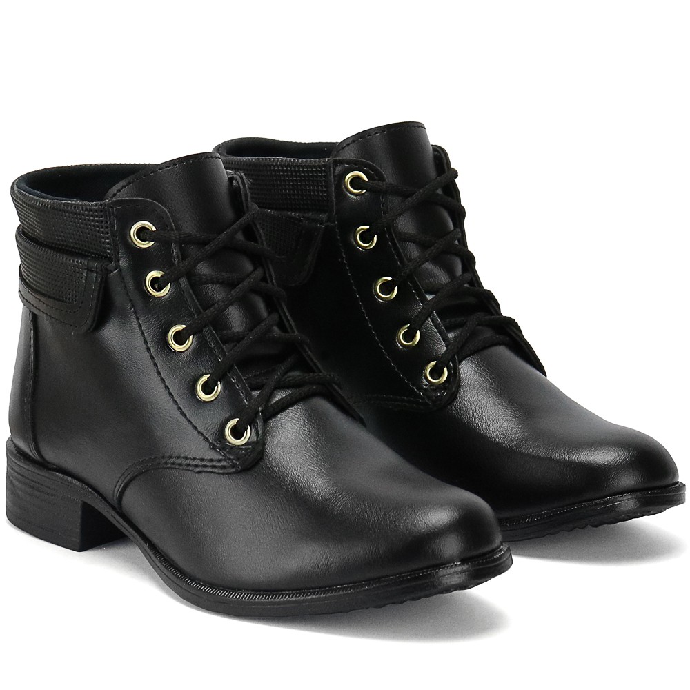 Bota cano curto store moda