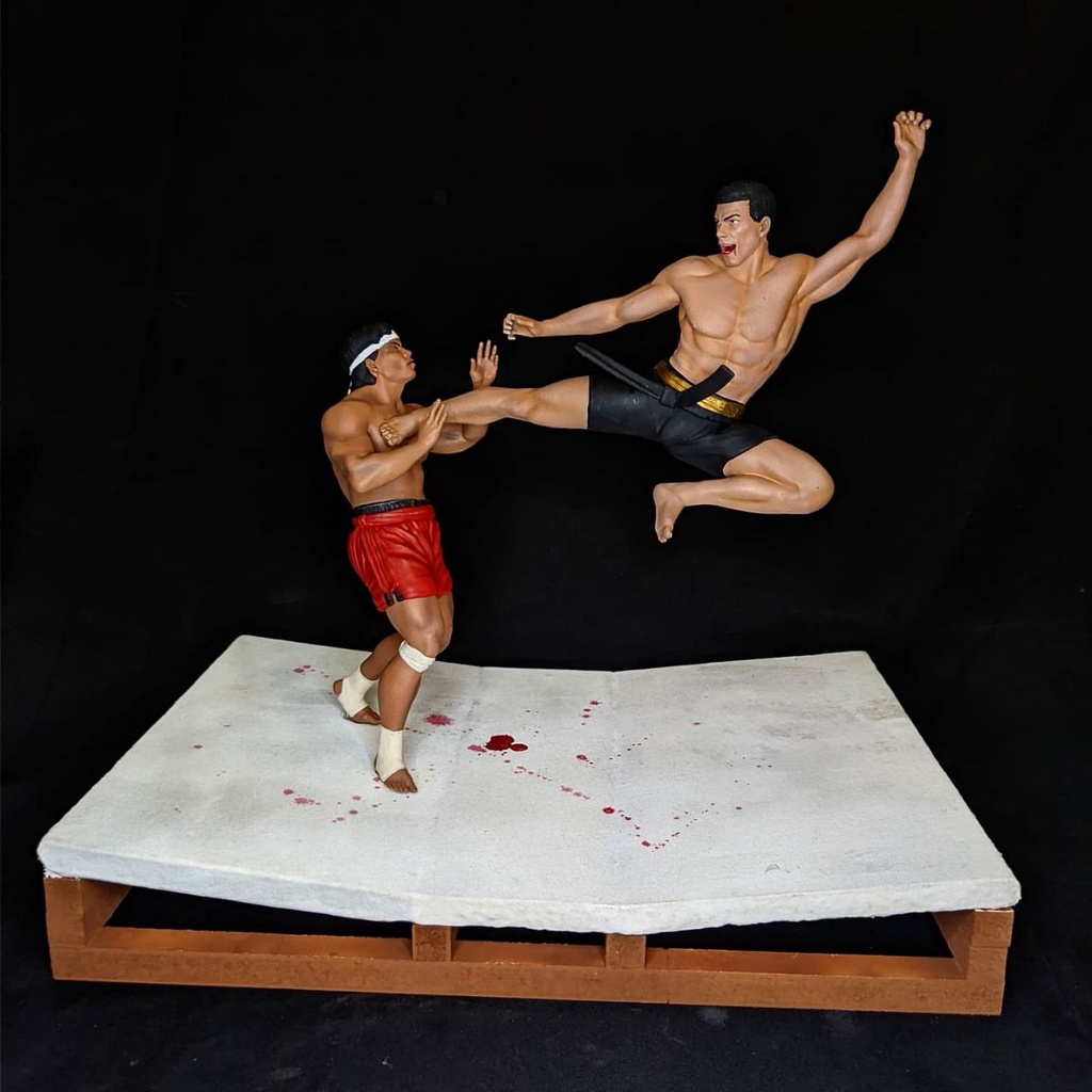 Diorama, cena épica do filme - O grande Dragão Branco 1988