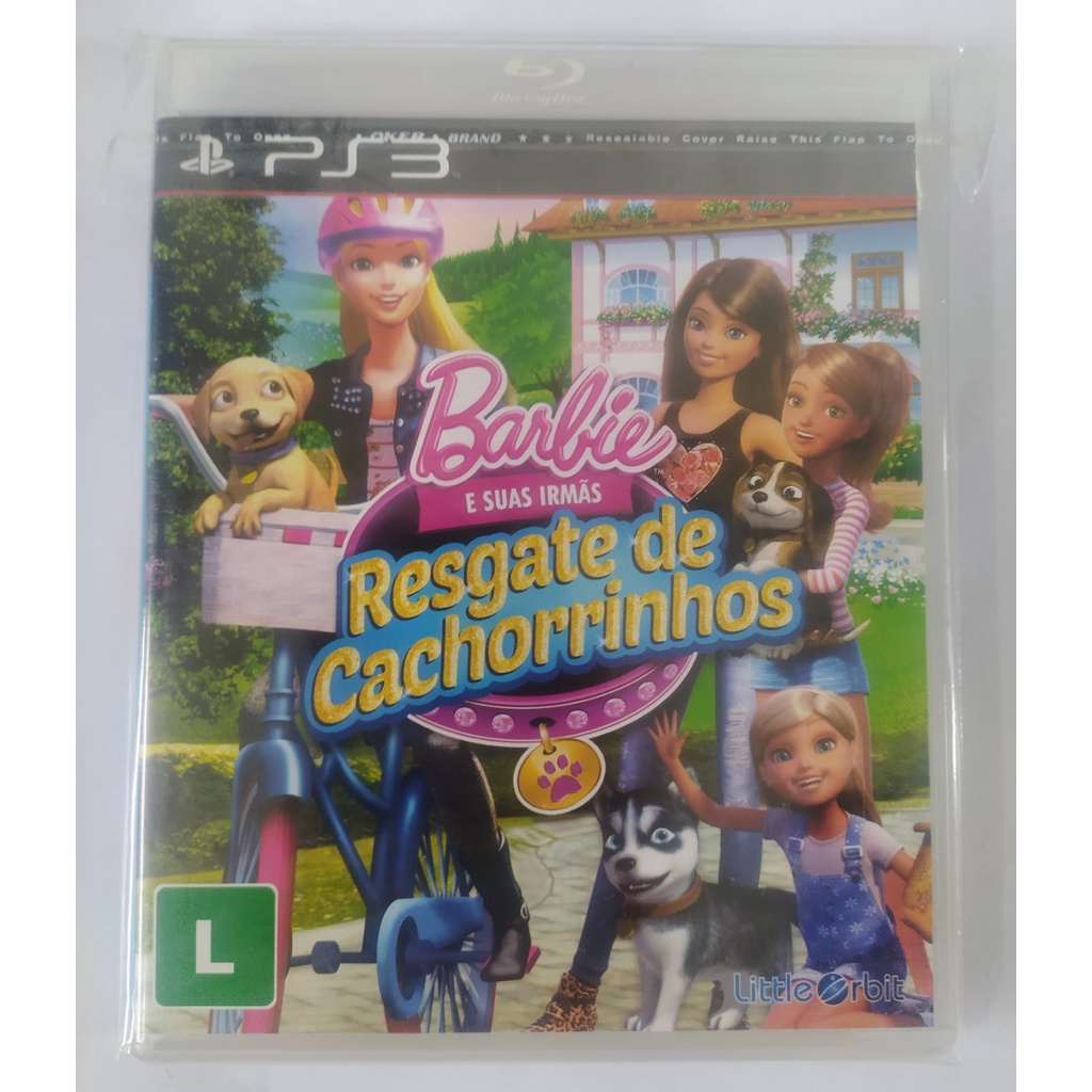 Barbie e Suas Irmãs Resgate De Cachorrinhos Original Xbox 360