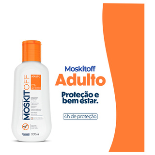2x Moskitoff Repelente de Mosquitos Adulto Com Deet e Aloe Vera loção ...