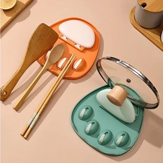 Suporte Para Talheres e Utensílios de Cozinha Apoio de Parede e Bancada Patinha de Gato