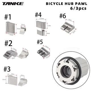 Bicicleta Freehub6 Pawl 3 Pewl hub pawl Universal Primavera Garra Aço Inoxidável Cassete hubs MTB Peças Ciclismo Estrada