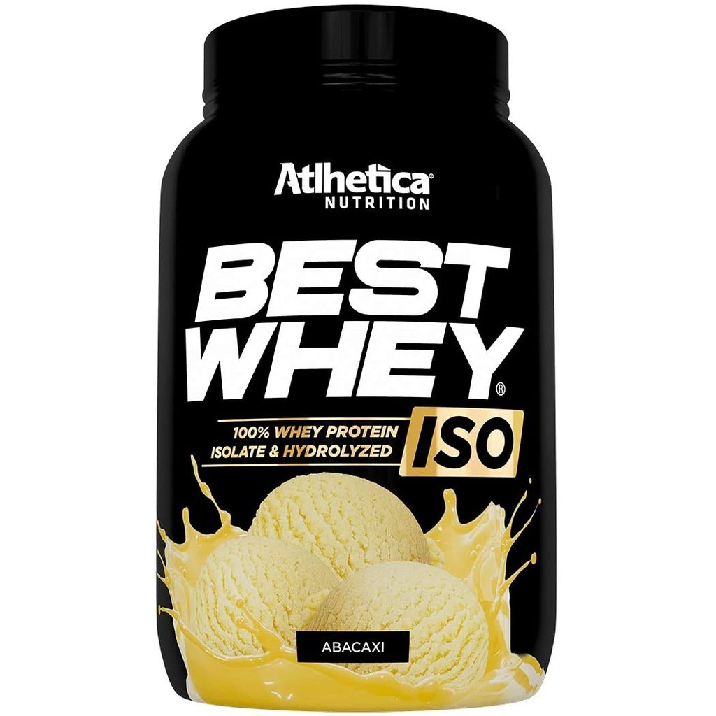 Best Whey Iso – 900G Abacaxi – Atlhetica Nutrition, Athletica Nutrition