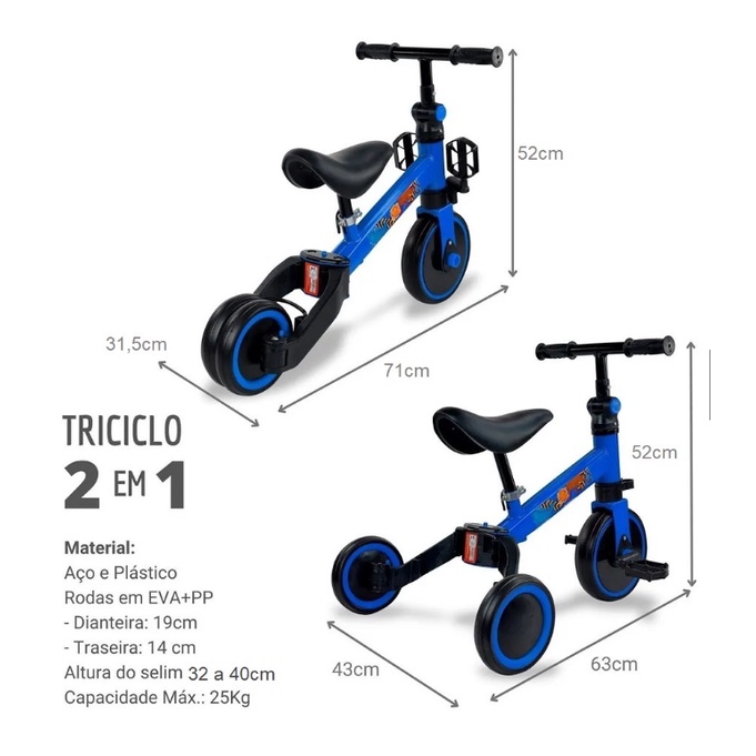 2 in shop 1 balance bike