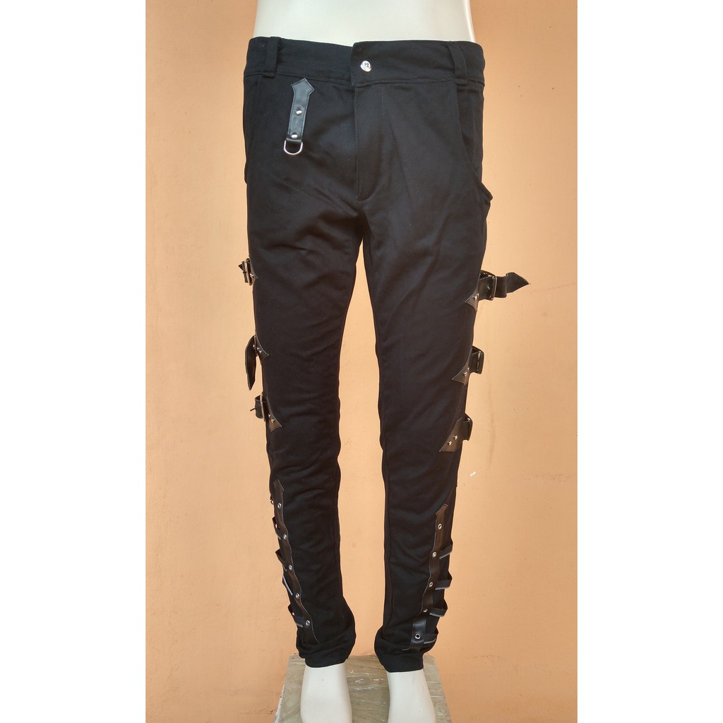 Calça gotica hot sale masculina