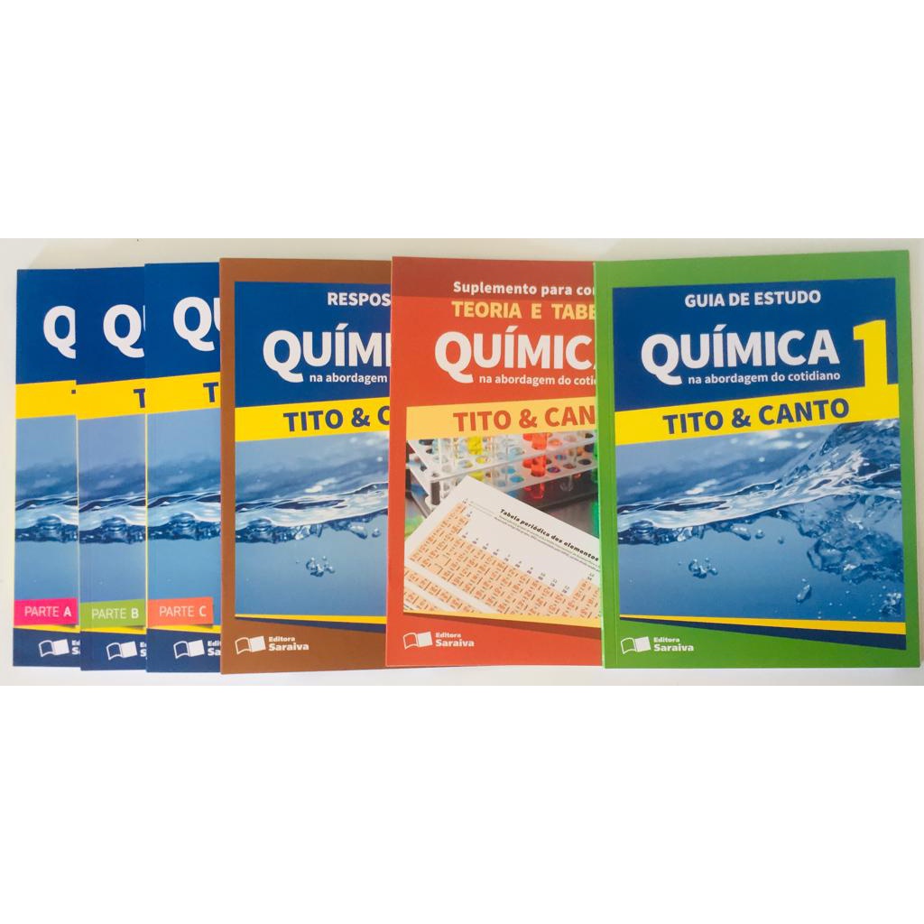 Química Na Abordagem Do Cotidiano - Volume 1 | Shopee Brasil