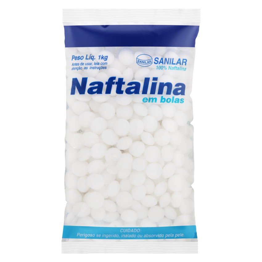 NAFTALINA PURA EM BOLAS 1kg ( Anti - Insetos, Traças e Baratas ...