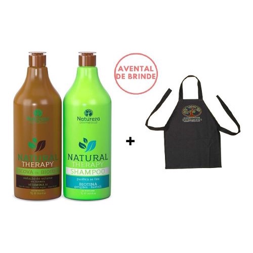 Traitement Kératine Brésilien Natureza Cosmetics - Progressive Biotin Original 2x1L