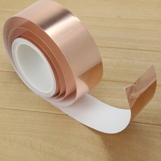 Fita Adesiva De Cobre P/ Blindagem de Guitarra e Baixo 1 Metros 5 Cm
