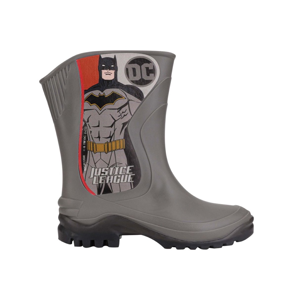 BOTA GALOCHA INFANTIL GRENDENE LIGA DA JUSTIÇA BATMAN SUPER MAN