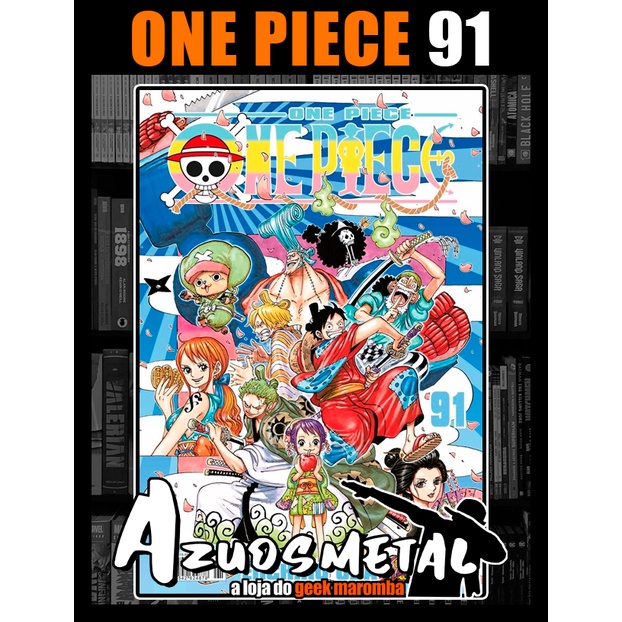 One Piece - Vol. 91 [Mangá: Panini] | Shopee Brasil
