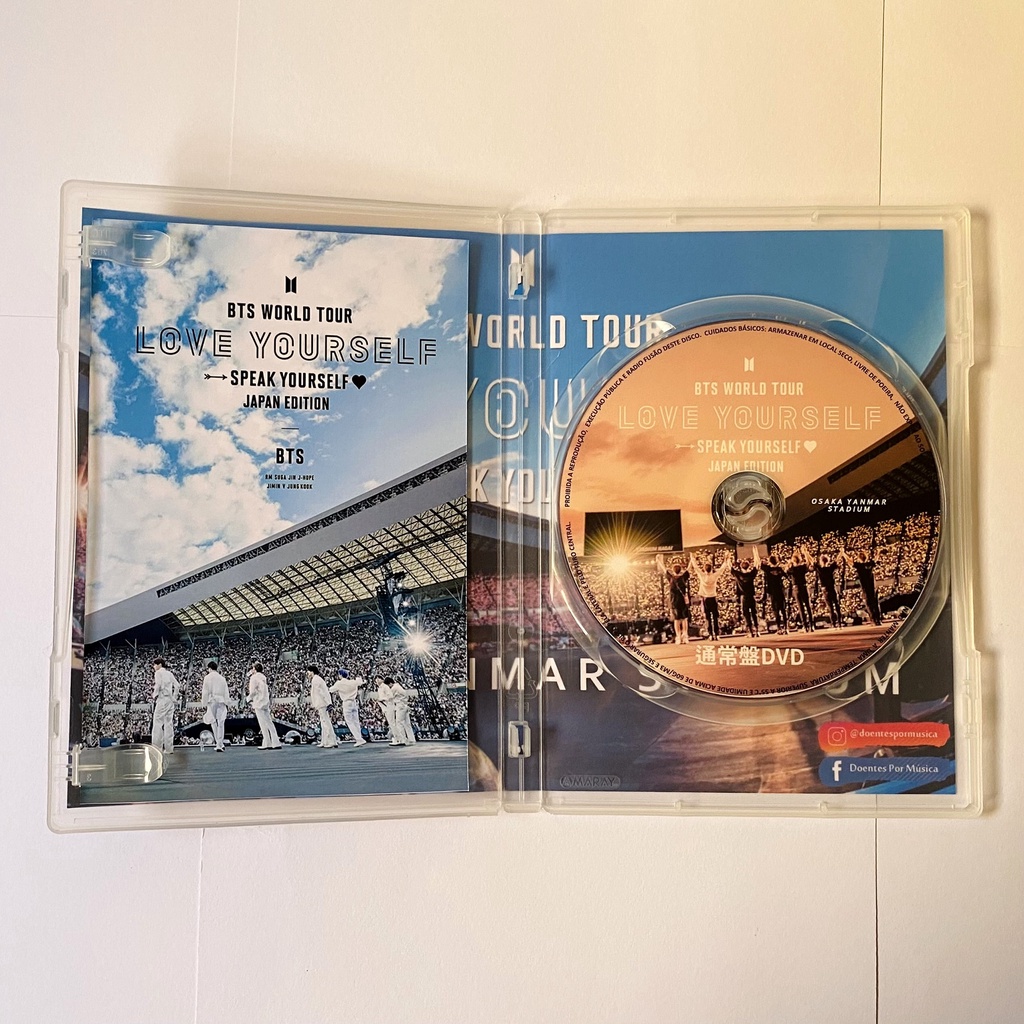 DVD BTS World Tour: Love Yourself Osaka 2019, DVD BTS World Tour