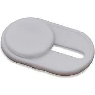 Kit com 3 Webcam Cover Tampa para Câmera de notebook ou celular mais segurança e Privacidade anti-espionagem Branca