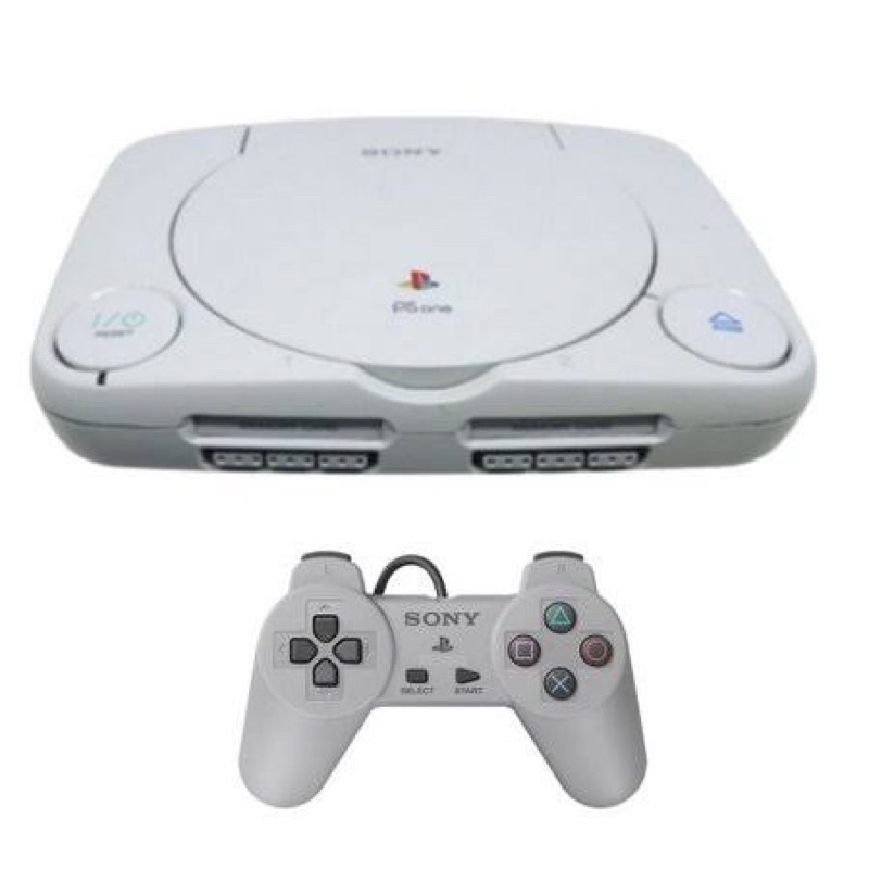 PlayStation 1 One Completo + 2 Jogos + Memory Card