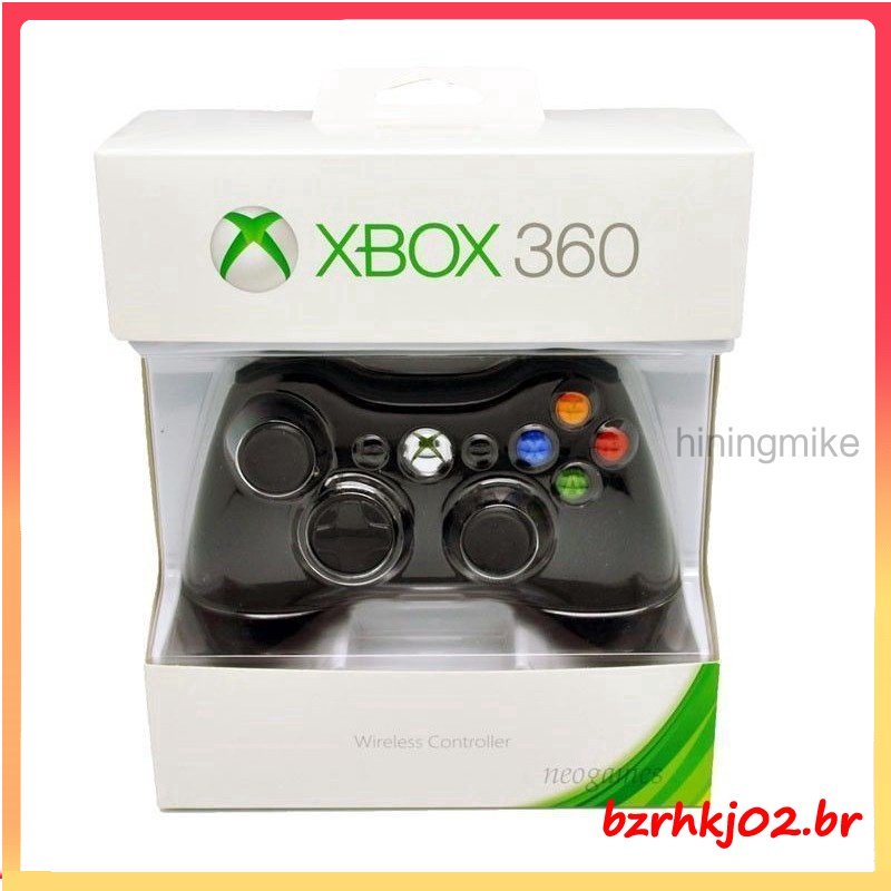 Microsoft Xbox 360 Controlador Sem Fio Joysticks Bluetooth Vibração (1 Ano De Garantia)