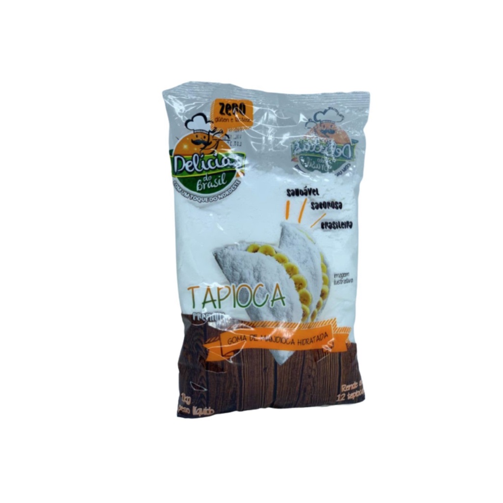 Tapioca Granulada - Delicia do Brasil 1 kg | Shopee Brasil