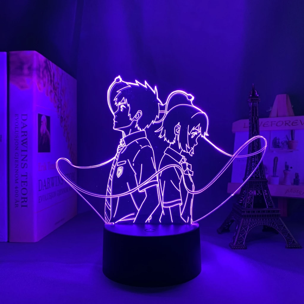 Anime Seu Nome Figuarda Lmpda Led Notiurna Jagermeister 1